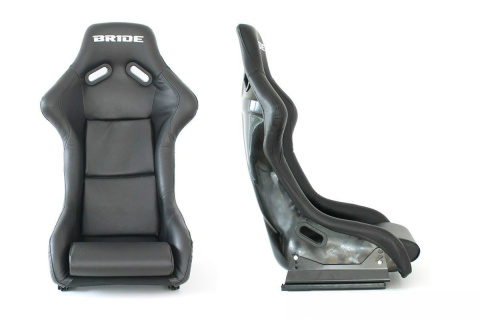 Fotel sportowy Bride Evo black skóra