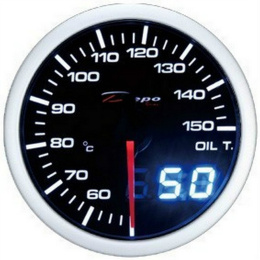 Zegar Depo DUAL 60mm TEMPERATURY OLEJU