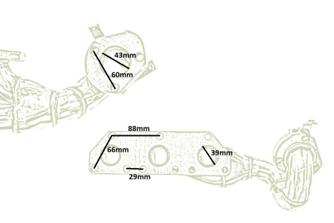 Kolektor wydechowy AUDI 2.7 BiTurbo