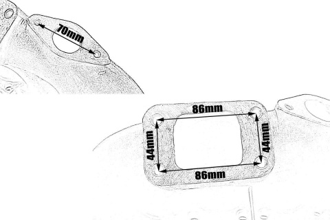 Kolektor wydechowy VOLKSWAGEN GOLF 4 VR6 24V TURBO Żeliwny