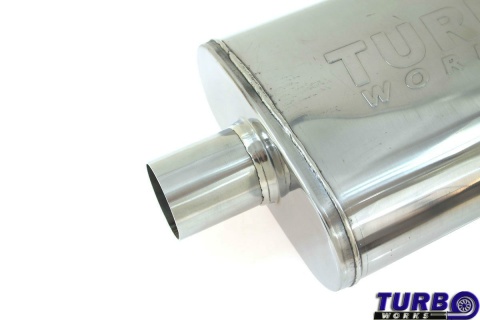 Sportowy tłumik środkowy 2,25" TurboWorks STAL 409SS