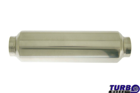 Sportowy tłumik środkowy 2,25'' TurboWorks 304SS