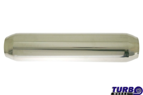 Sportowy tłumik środkowy 3'' TurboWorks 304SS