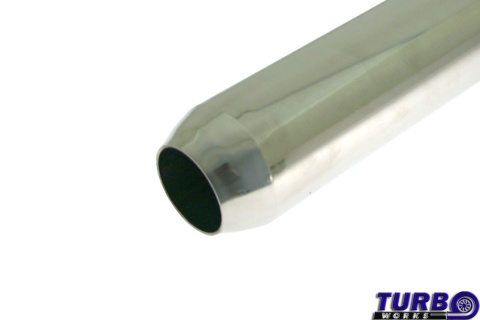 Sportowy tłumik środkowy 3'' TurboWorks 304SS