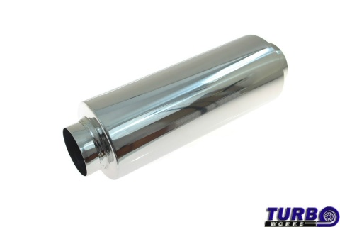 Sportowy tłumik środkowy 2,5'' TurboWorks 304SS