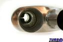 Sportowy tłumik środkowy tylny 3" TurboWorks STAL 409SS