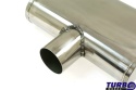 Sportowy tłumik środkowy tylny 3" TurboWorks STAL 409SS