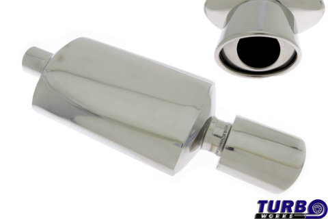 Tłumik TurboWorks ELIPSA Fi 115x88mm 2,5"