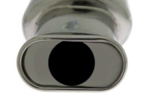 Tłumik TurboWorks OWAL Fi 135x80mm 2,5"