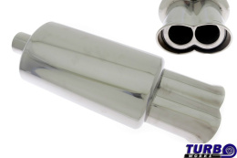 Tłumik TurboWorks OWAL Fi 155x95mm 2,5