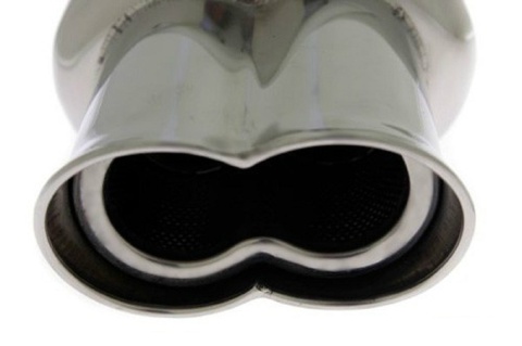 Tłumik TurboWorks OWAL Fi 155x95mm 2,5"