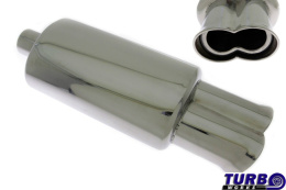 Tłumik TurboWorks OWAL Fi 155x95mm 2,5