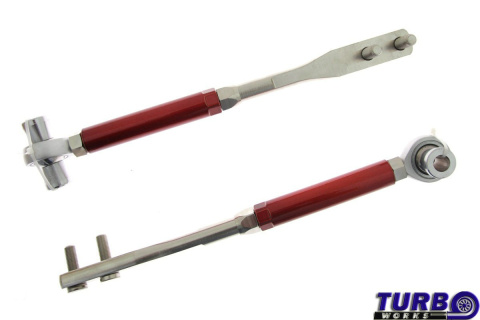 Drążki reakcyjne NISSAN 200SX S14 red