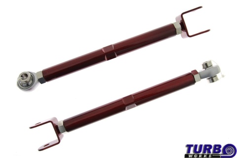 Drążki zawieszenia tył długie NISSAN 200SX S13/S14 red