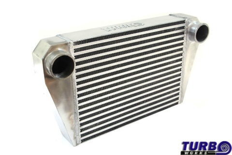 Intercooler TurboWorks 400x300x76mm wejście 2,5" tylny