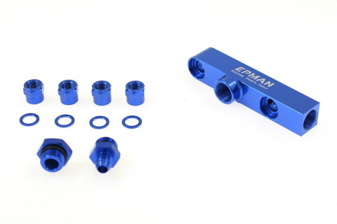 Kolektor pomp paliwa 2w1 blue