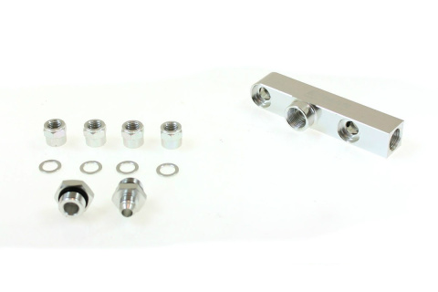 Kolektor pomp paliwa 2w1 silver