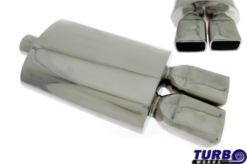 Tłumik TurboWorks Fi 2x87mm 2,5"