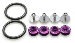 Zapinki klapy / zderzaka EPMAN Quick Release purple