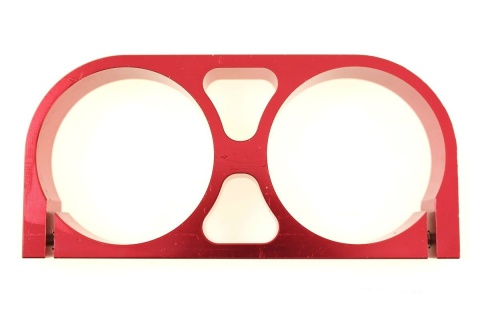 Uchwyt mocowanie pompy paliwowej EPMAN 2 x 60 mm red