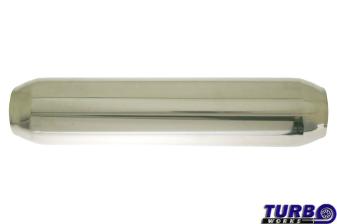 Sportowy tłumik środkowy 2,5'' TurboWorks 304SS