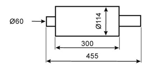 Tłumik WM Sport Mugen fi 90