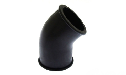 Kolanko 45 stopni 70mm Simota black