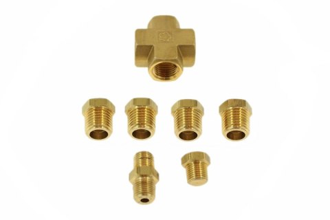 Adapter czujnika ciśnienia i temperatury oleju 1/8NPT Depo Racing