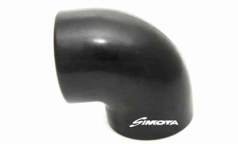Kolanko 90 stopni 70mm Simota black