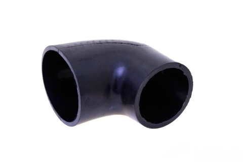 Kolanko 90 stopni redukcja 67 / 76mm Simota black