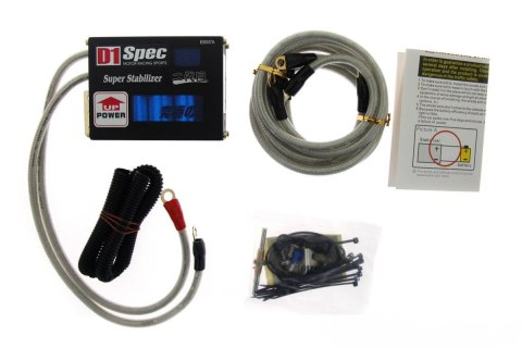 Stabilizator napięcia z wyświetlaczem D1Spec black