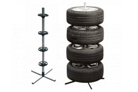 Stojak na 4 koła felgi opony