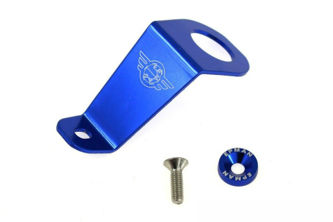 Uchwyt chłodnicy EPMAN JDM Honda Civic 1992-1995 blue