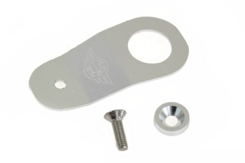Uchwyt chłodnicy EPMAN JDM Honda Civic 1996-2000 silver
