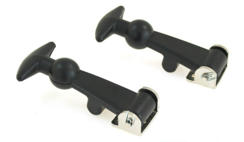 Zapinki klapy / maski ProRacing black