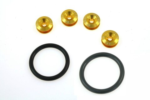 Zapinki klapy / zderzaka EPMAN Quick Release gold