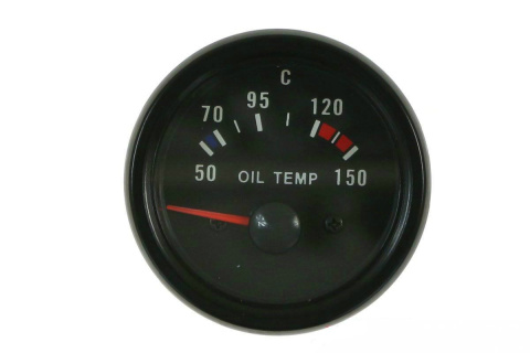 Zegar KET 52mm VDO Look TEMPERATURY OLEJU