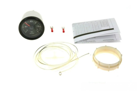 Zegar KET 52mm VDO Look TURBO 2.0 bar