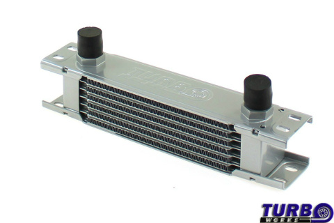 Chłodnica oleju TurboWorks Setrab Line 7-rzędowa 190x50x50 AN10 silver