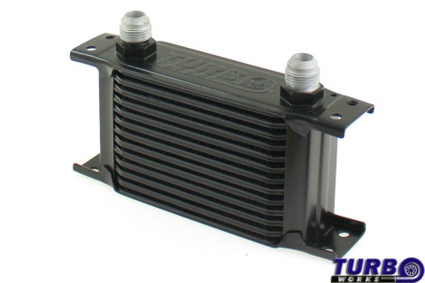 Chłodnica oleju TurboWorks Slim Line 13-rzędowa 140x100x50 AN10 black