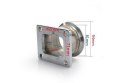 Flansza turbo T4 na 3" V-Band SS