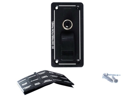 Panel przełączników ON-OFF x 1 + bezpiecznik automatyczny 5A