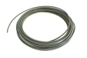 Przewód hamulcowy sportowy nylonowy zbrojony w oplocie 3,2mm AN3 - 3/8" silver
