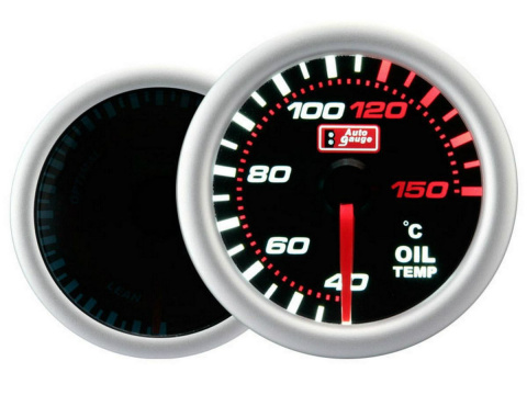 Zegar Auto Gauge Smoke 52mm TEMPERATURY OLEJU + CZUJNIK