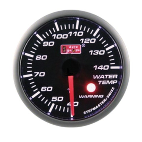 Zegar Auto Gauge Smoke Warning 52mm TEMPERATURY WODY + KUBEK