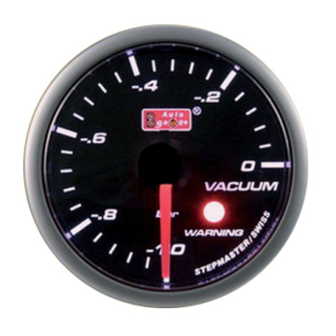 Zegar Auto Gauge Smoke Warning 52mm PODCIŚNIENIA VACUM