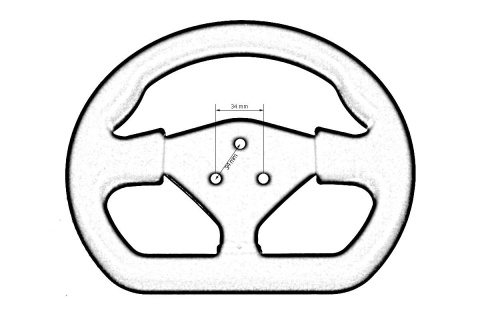 Kierownica gokart HD-5187
