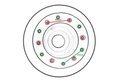 Naba kierownicy VOLKSWAGEN GOLF IV BORA 1998-2006