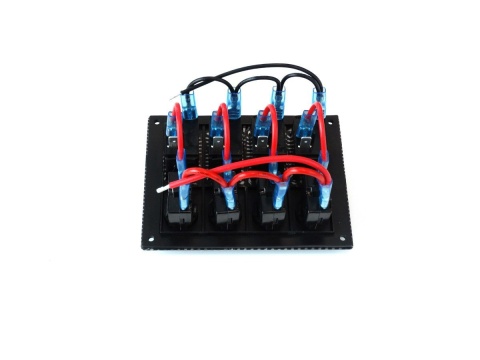 Panel przełączników 12/24V x 4 IP68