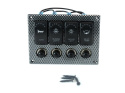 Panel przełączników 12/24V x 4 IP68